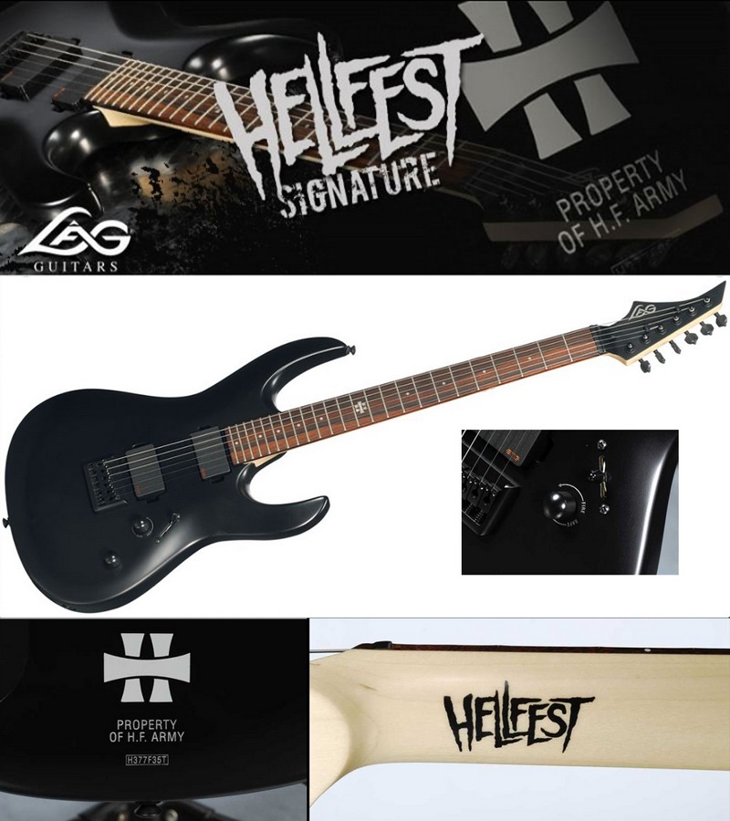 Guitare �lectrique L�g Hellfest Signature 2012